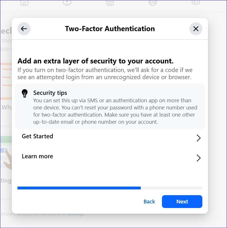 Two-Factor Authentication Add an extra layer of security to your account.