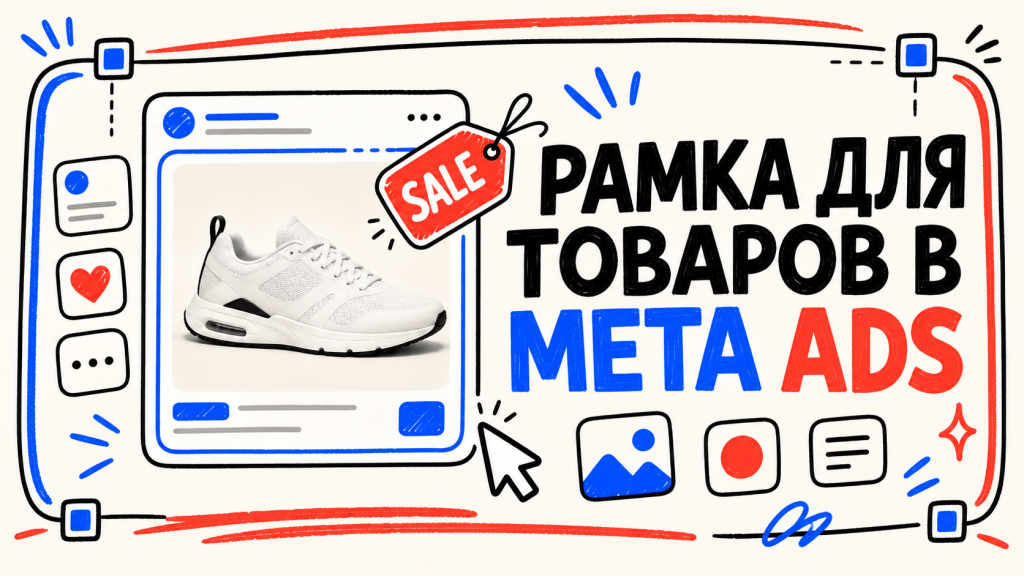 Как добавить рамку, SALE, скидку или акционное оформление на товары каталога Meta Ads без изменения фотографий на сайте. Настройка Image Template и проверка объявлений.